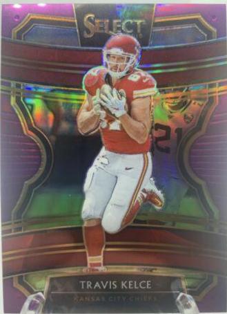 Travis Kelce [Purple Prizm] #87