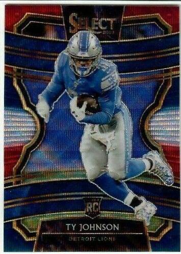Ty Johnson [Blue Prizm] #91