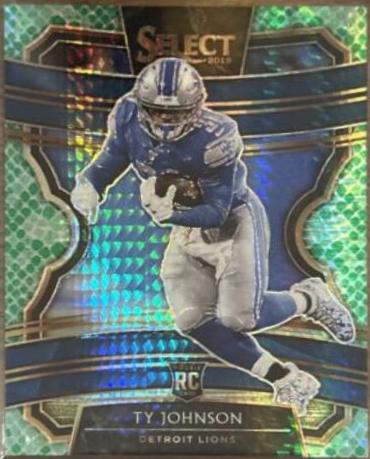 Ty Johnson [Dragon Scale Prizm] #91