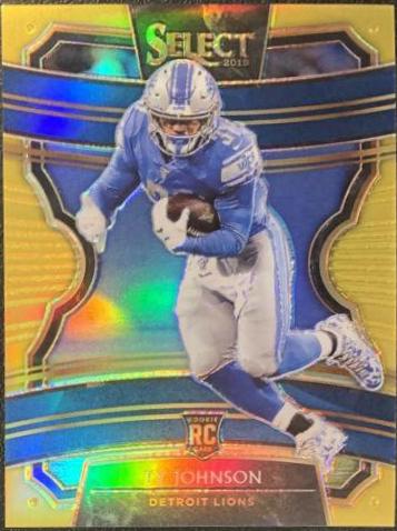 Ty Johnson [Gold Prizm] #91