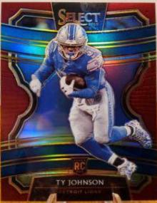Ty Johnson [Maroon Prizm] #91
