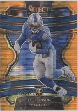 Ty Johnson [Orange Pulsar Prizm] #91