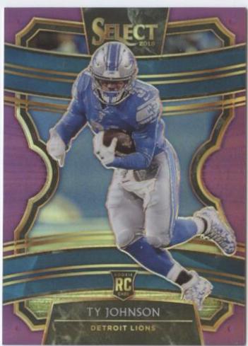 Ty Johnson [Purple Prizm] #91