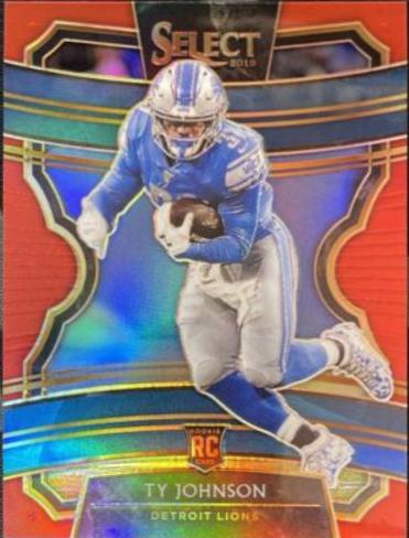 Ty Johnson [Red Prizm] #91