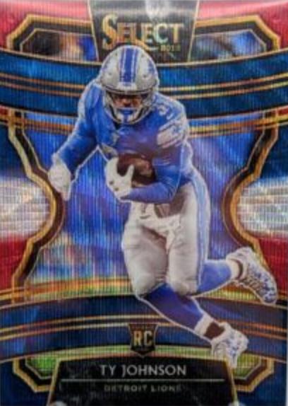 Ty Johnson [Tri Color Prizm] #91
