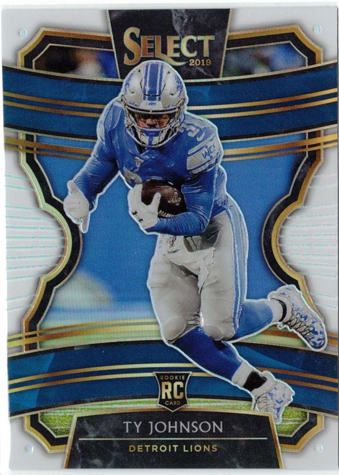 Ty Johnson [White Prizm] #91