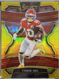 Tyreek Hill [Gold Prizm] #8