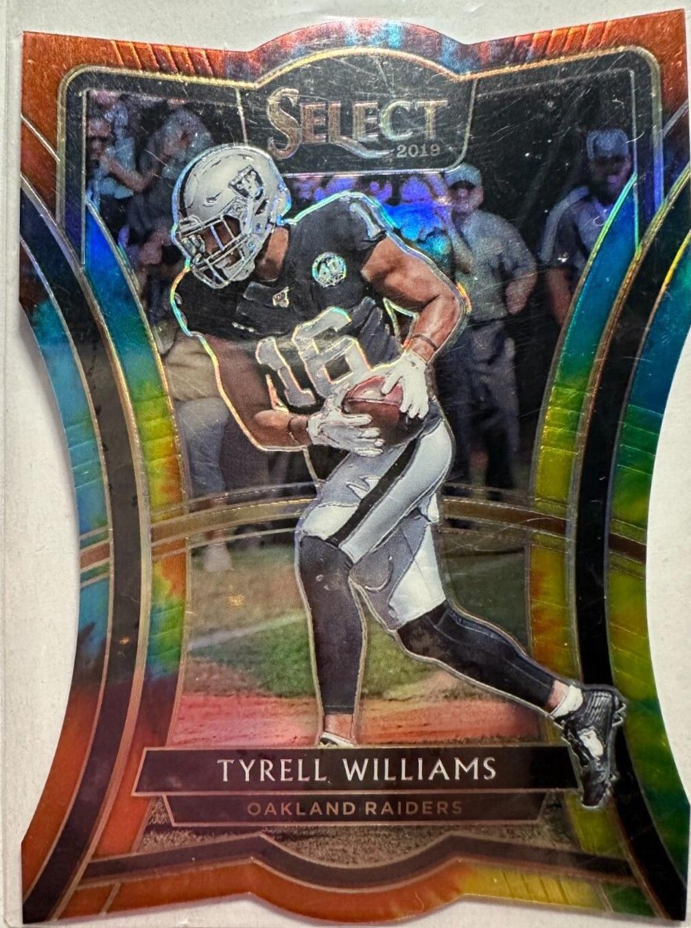 Tyrell Williams [Die Cut Tie Dye Prizm] #138