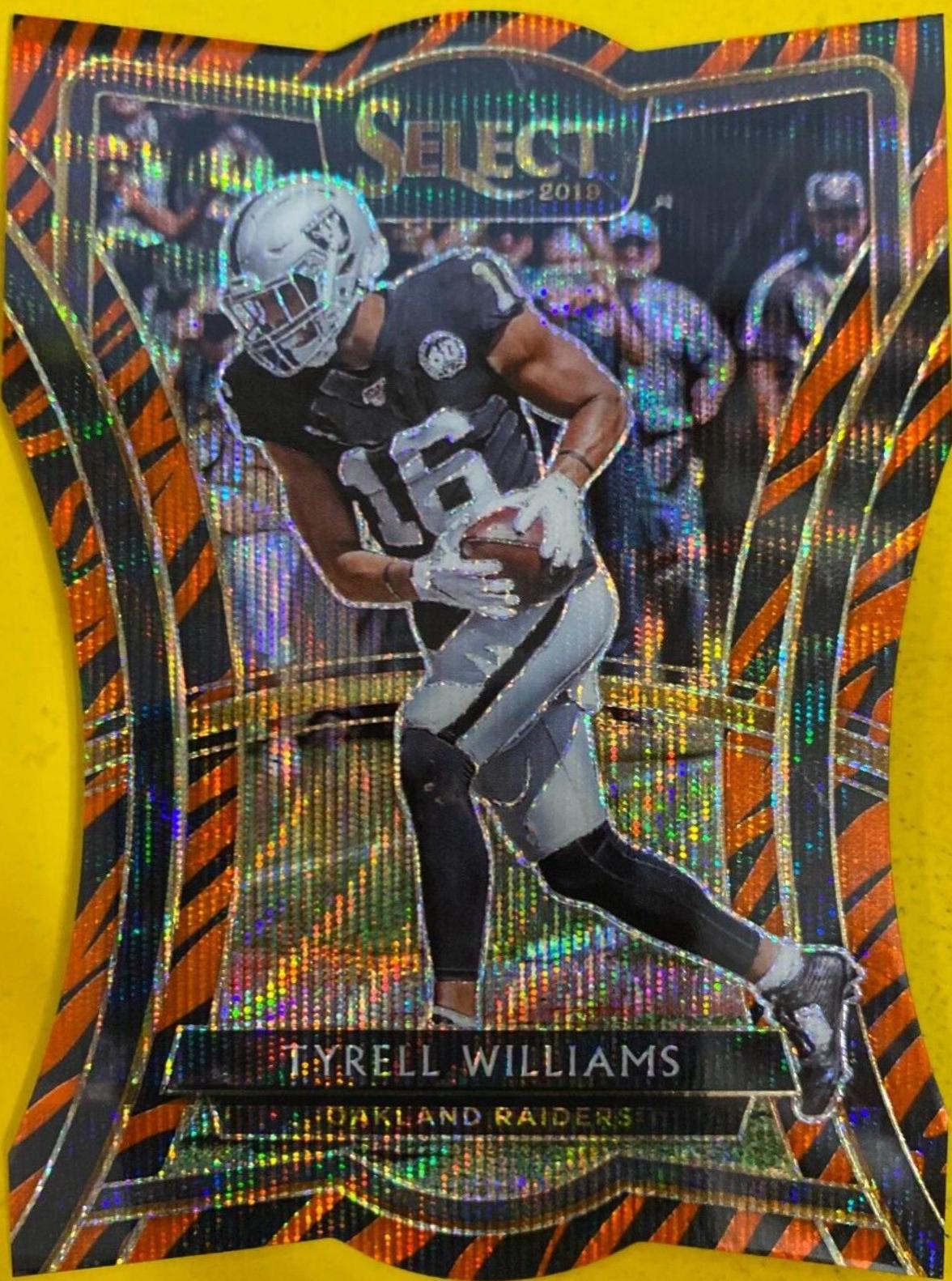 Tyrell Williams [Die Cut Tiger Prizm] #138