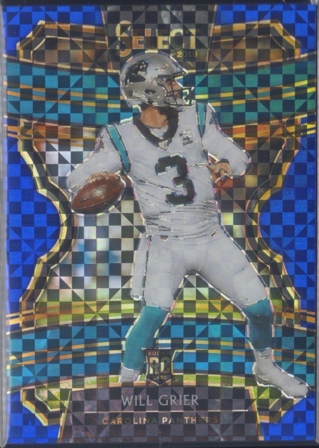Will Grier [Blue Prizm] #80