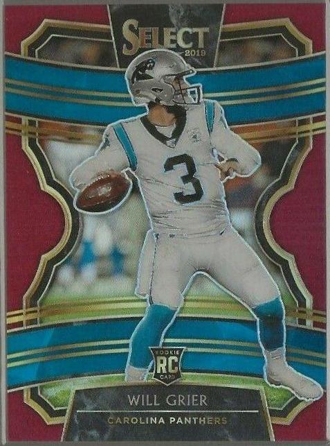 Will Grier [Maroon Prizm] #80