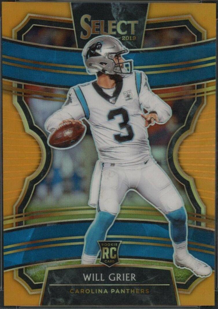 Will Grier [Orange Prizm] #80