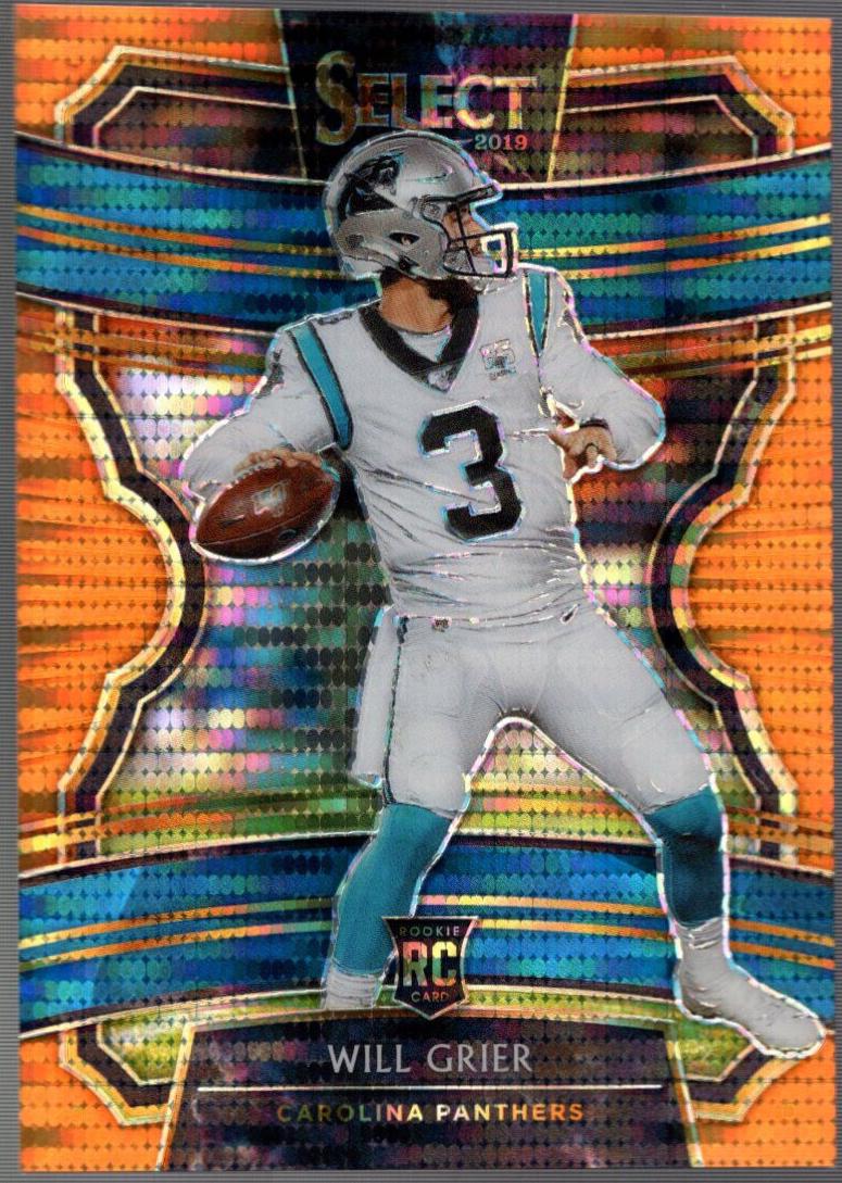 Will Grier [Orange Pulsar Prizm] #80