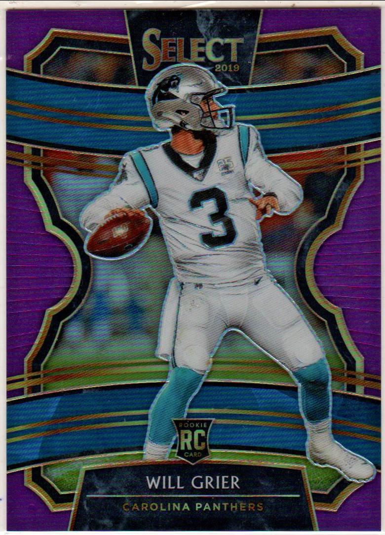 Will Grier [Purple Prizm] #80