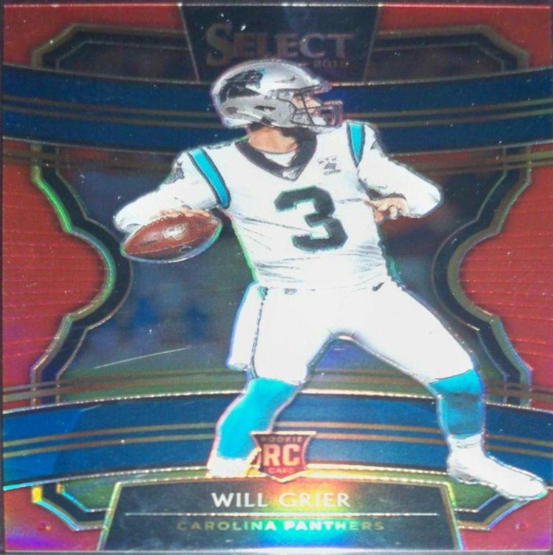 Will Grier [Red Prizm] #80