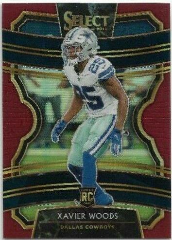 Xavier Woods [Maroon Prizm] #17