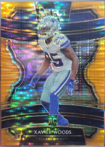 Xavier Woods [Orange Pulsar Prizm] #17