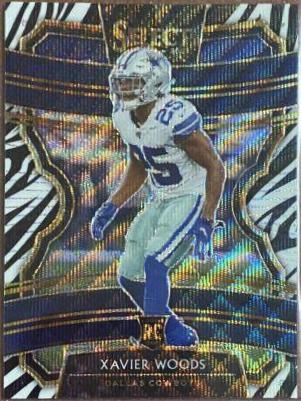 Xavier Woods [Zebra Prizm] #17