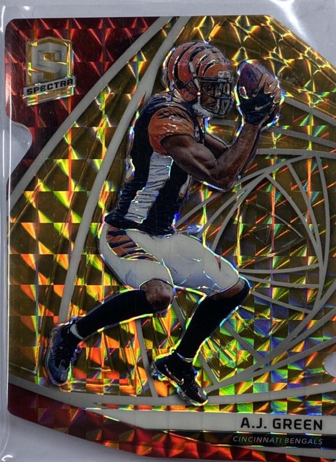 A.J. Green [Neon Orange Die-Cut] #103