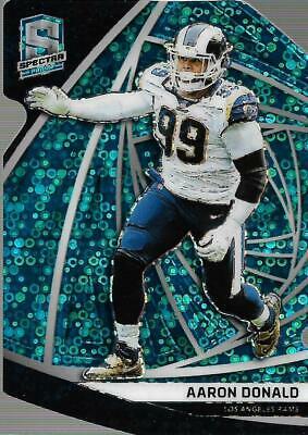 Aaron Donald [Neon Blue Die-Cut] #62
