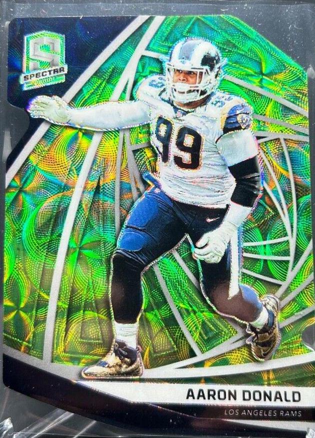 Aaron Donald [Neon Green Die-Cut] #62