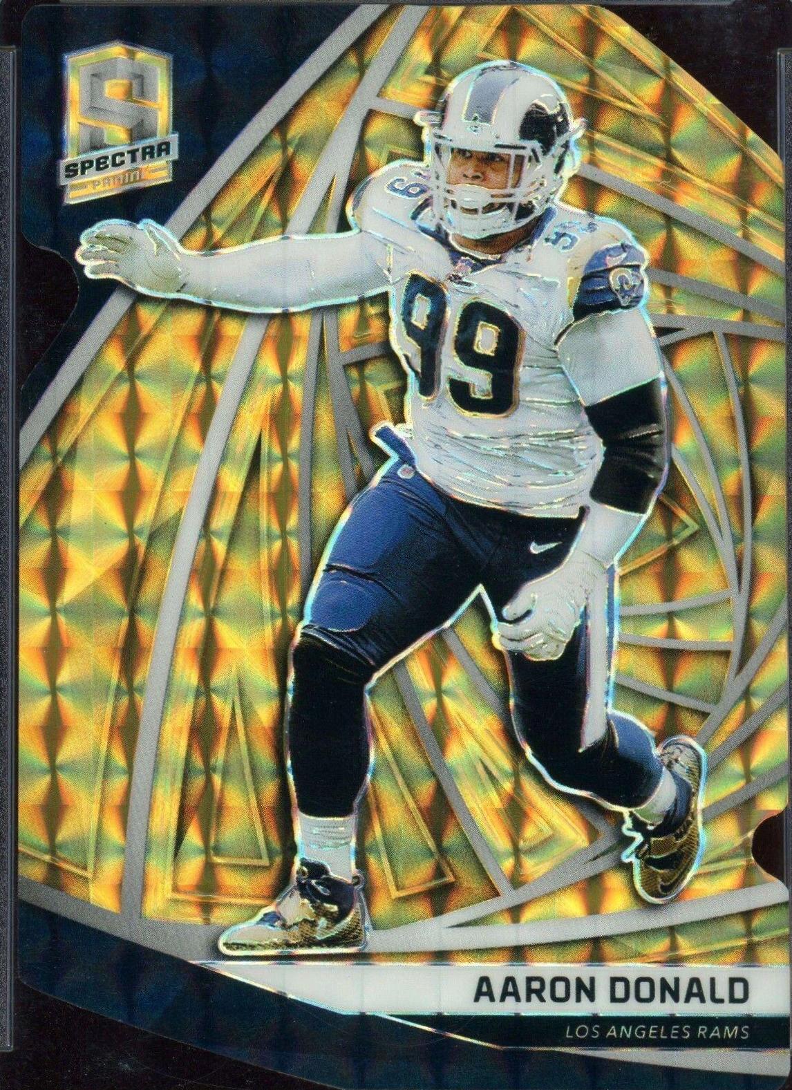 Aaron Donald [Neon Orange Die-Cut] #62