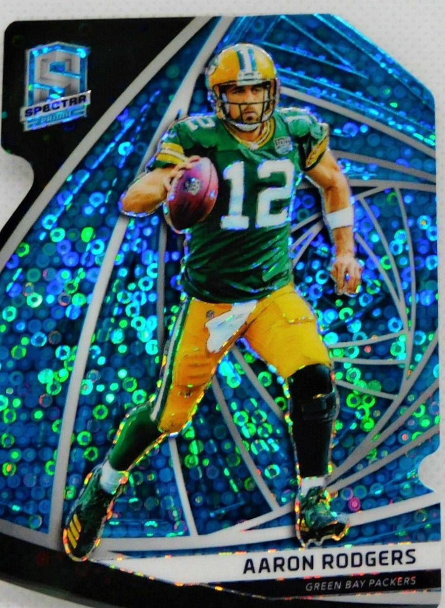 Aaron Rodgers [Neon Green Die-Cut] #82