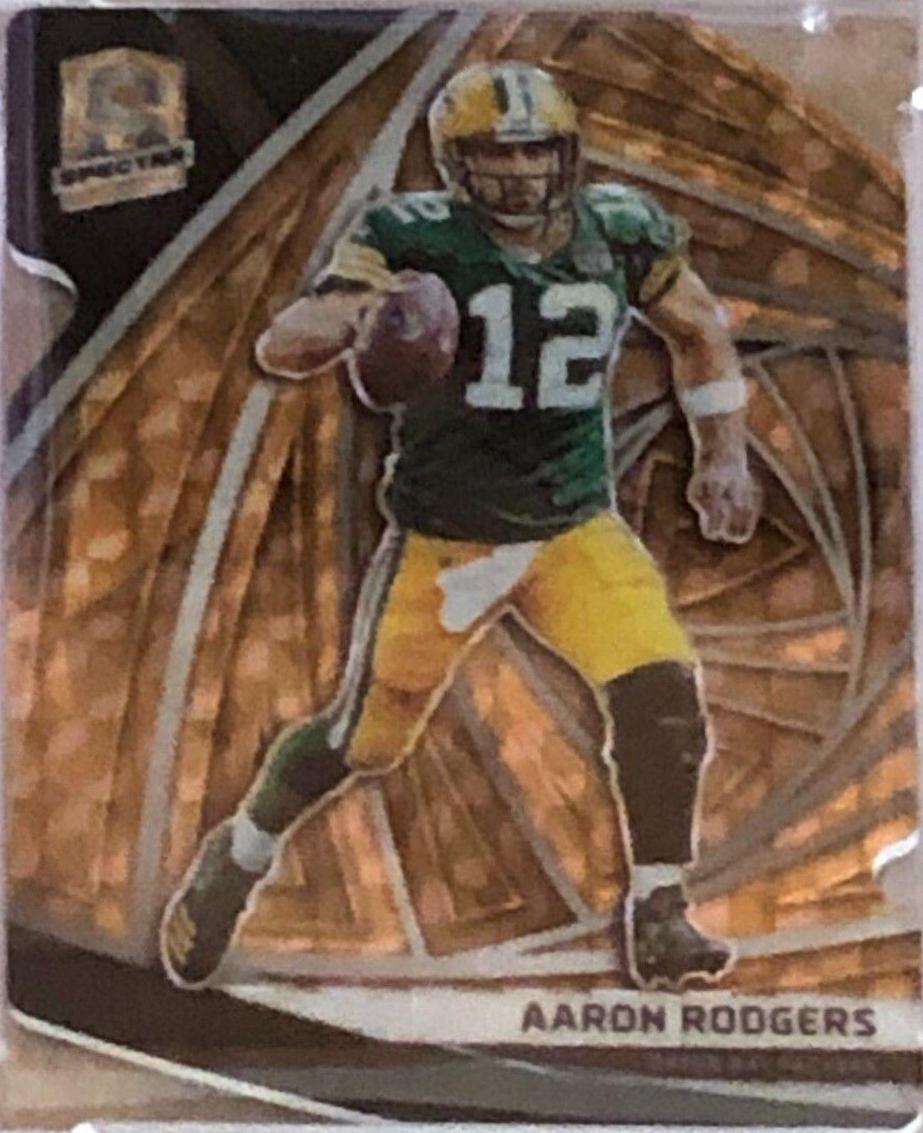 Aaron Rodgers [Neon Orange Die-Cut] #82