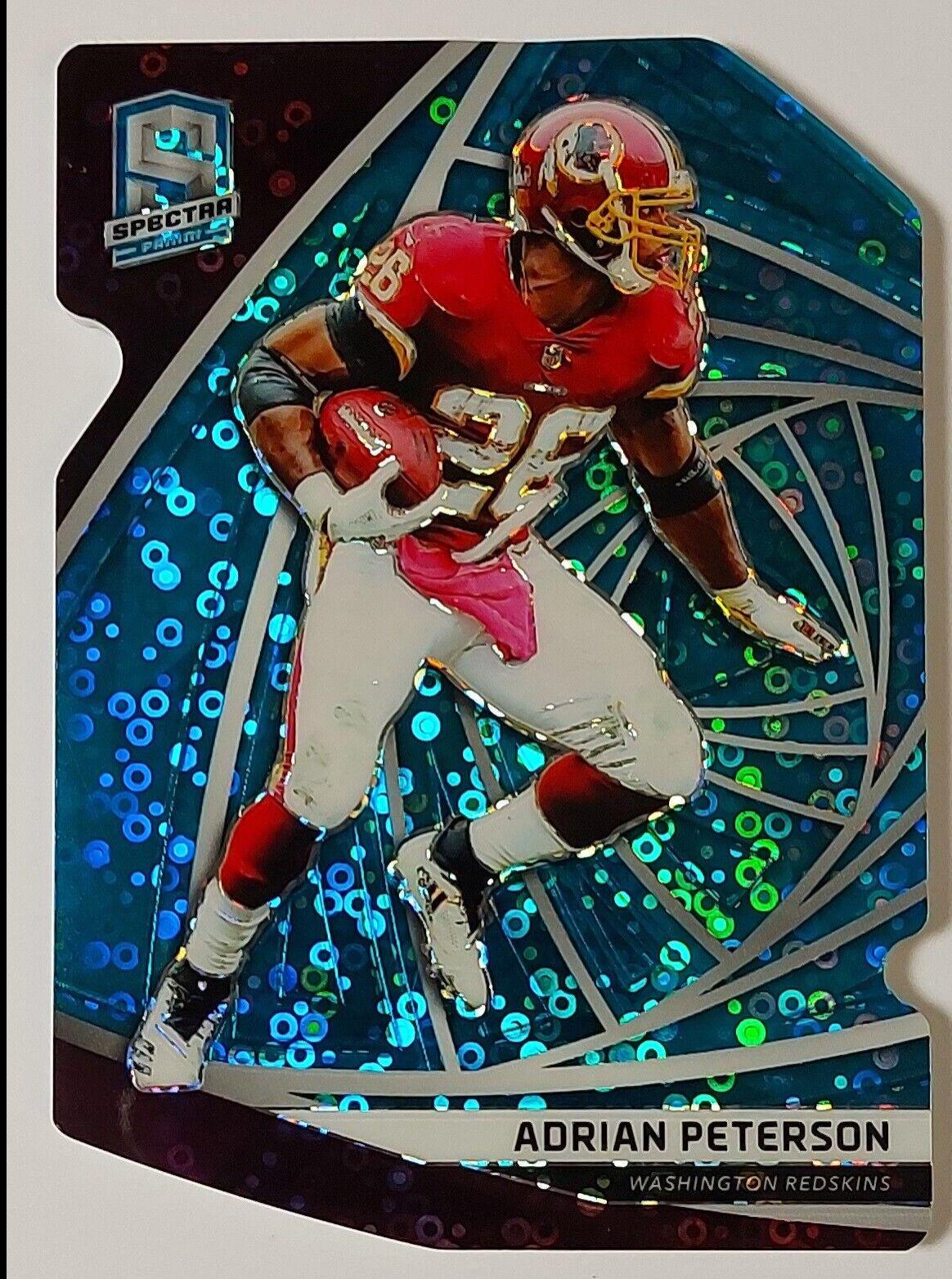 Adrian Peterson [Neon Blue Die-Cut] #8