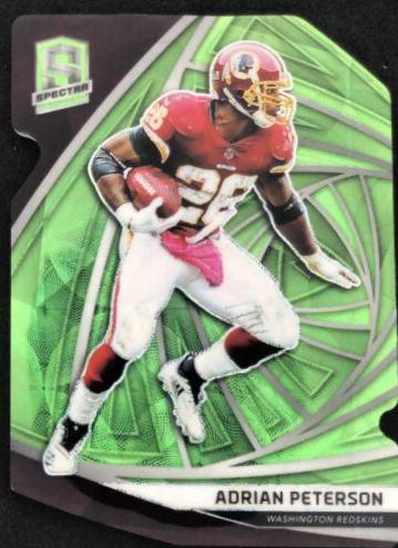 Adrian Peterson [Neon Green Die-Cut] #8
