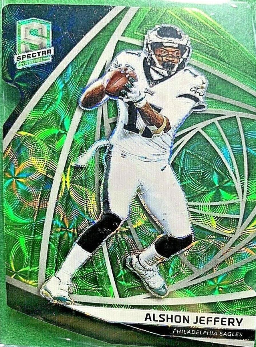 Alshon Jeffery [Neon Green Die-Cut] #29