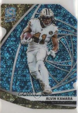 Alvin Kamara [Neon Blue Die-Cut] #43