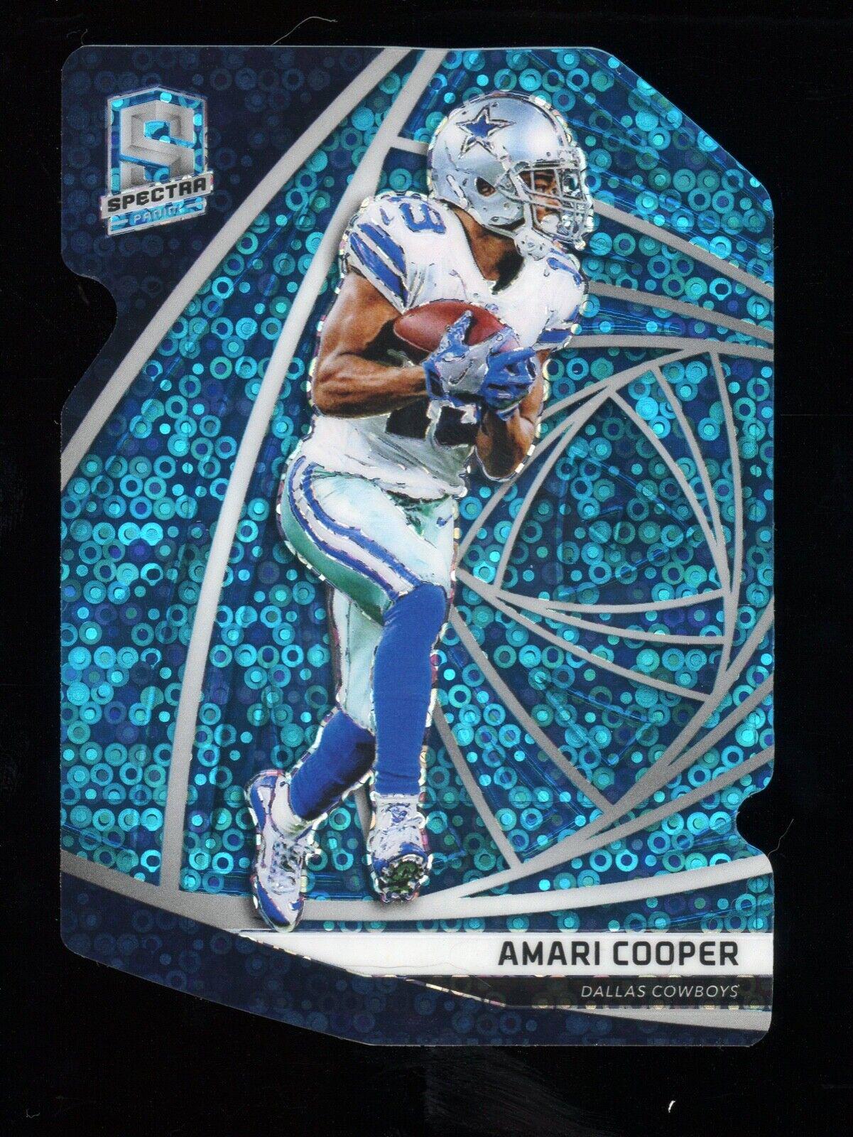 Amari Cooper [Neon Blue Die-Cut] #94