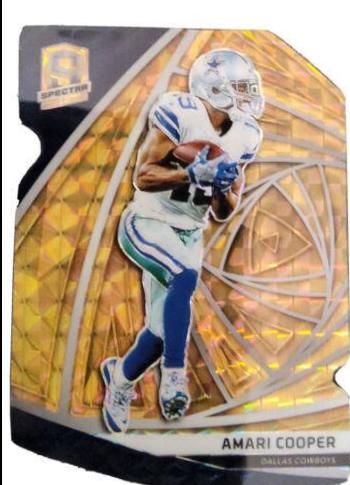 Amari Cooper [Neon Orange Die-Cut] #94