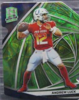 Andrew Luck [Neon Green Die-Cut] #75