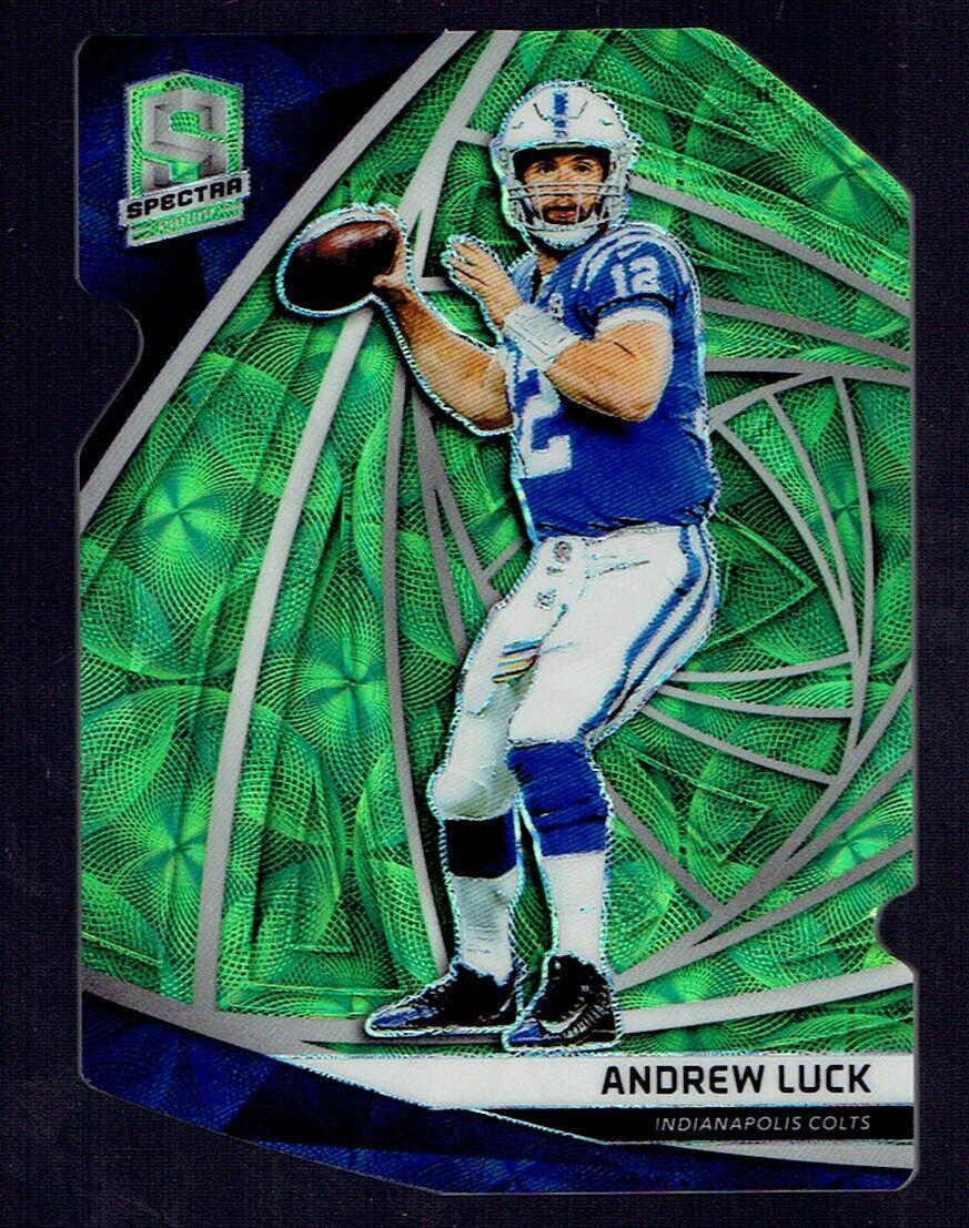 Andrew Luck [Neon Orange Die-Cut] #75