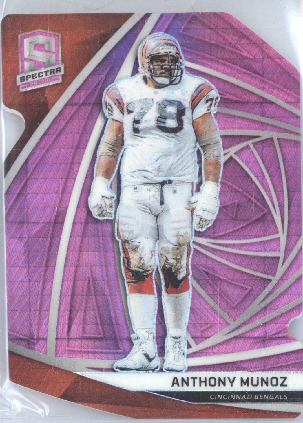 Anthony Munoz [Neon Pink Die-Cut] #136