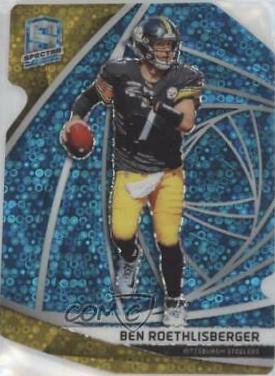 Ben Roethlisberger [Neon Blue Die-Cut] #23
