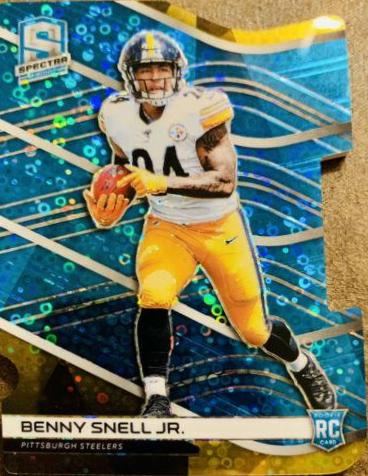Benny Snell Jr. [Neon Blue Die-Cut] #194
