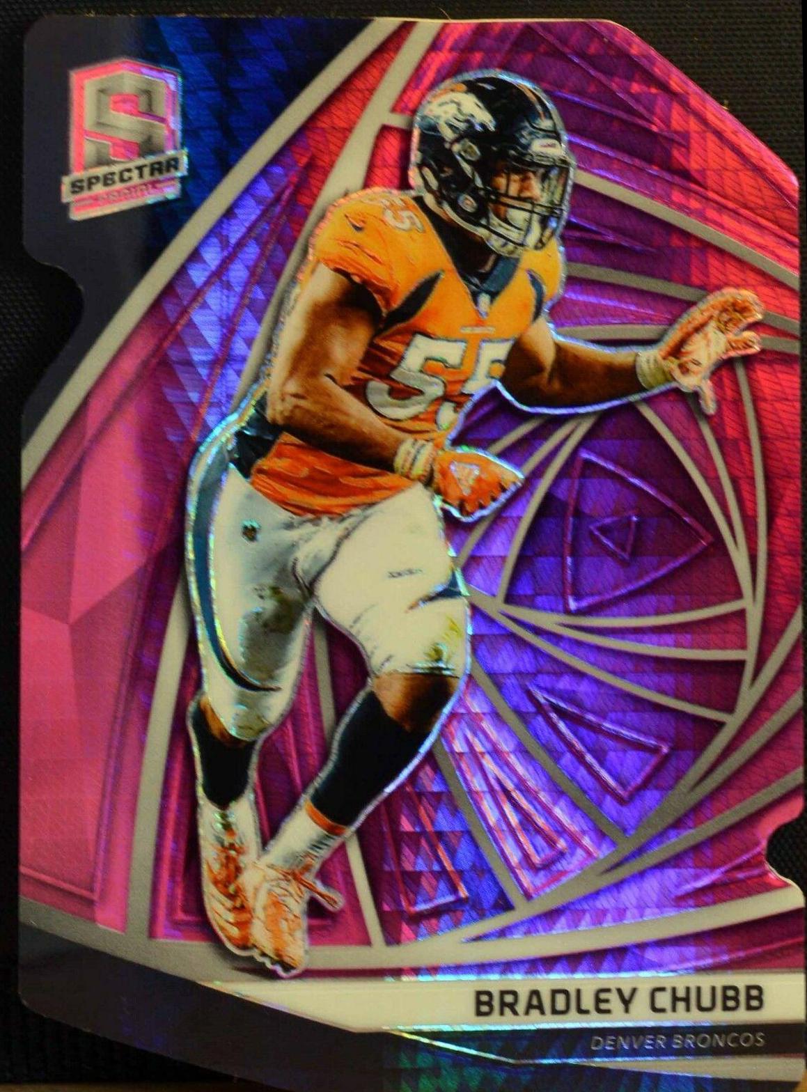 Bradley Chubb [Neon Pink Die-Cut] #90