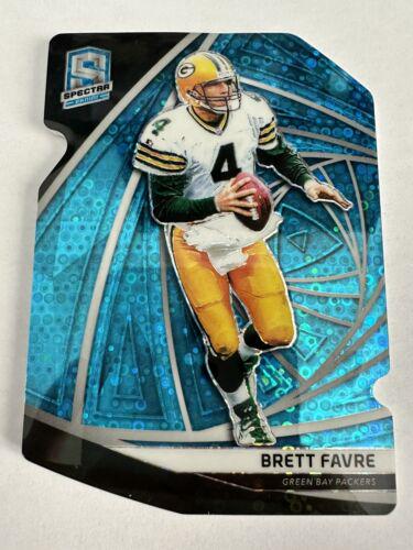 Brett Favre [Neon Blue Die-Cut] #146