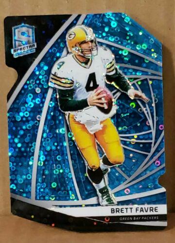 Brett Favre [Neon Blue Die-Cut] #84