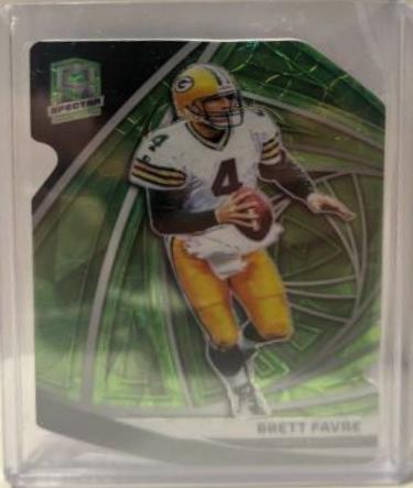 Brett Favre [Neon Green Die-Cut] #84