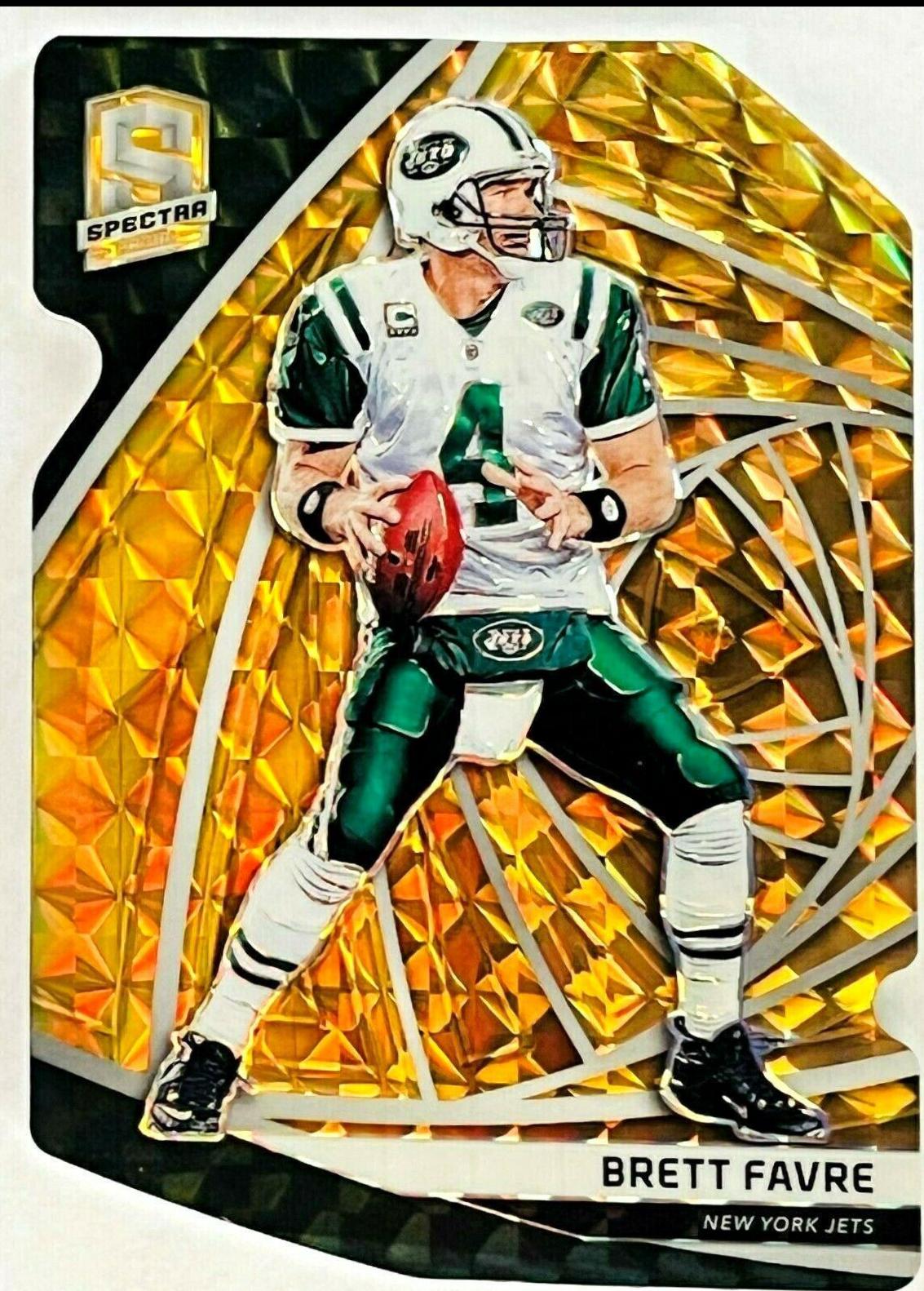 Brett Favre [Neon Orange Die-Cut] #146