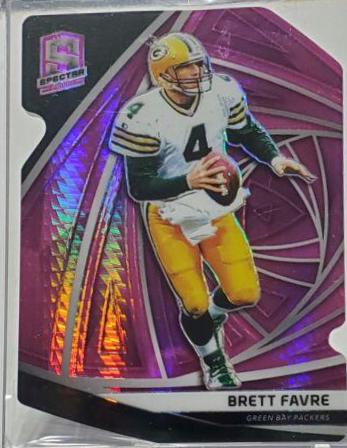 Brett Favre [Neon Pink Die-Cut] #84