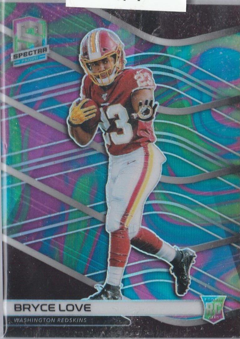 Bryce Love [Neon Orange Die-Cut] #190
