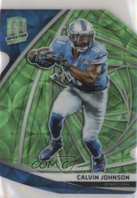 Calvin Johnson [Neon Green Die-Cut] #88
