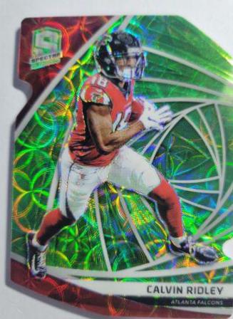 Calvin Ridley [Neon Green Die-Cut] #121