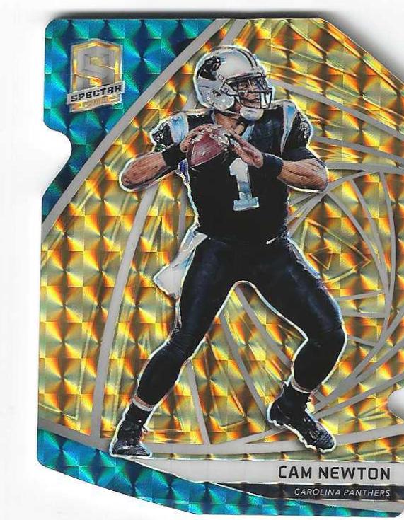 Cam Newton [Neon Orange Die-Cut] #109