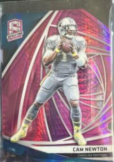 Cam Newton [Neon Pink Die-Cut] #110